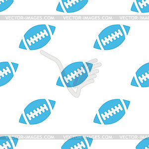 Football white pattern - vector clipart