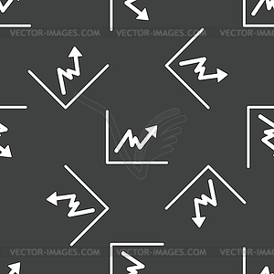 Graph pattern - vector image