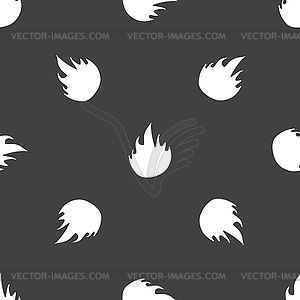 Fire pattern - vector clipart