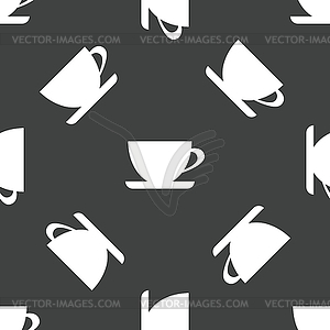 Cup pattern - vector image