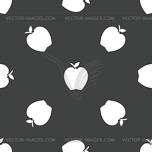 Apple pattern - vector clipart