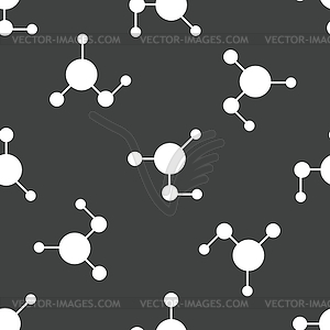 Molecule pattern - vector image