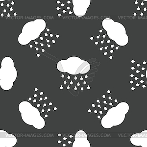 Precipitation pattern - vector clipart