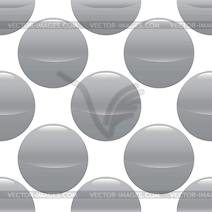 Grey ball pattern - vector clipart