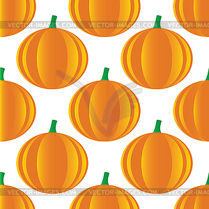 Pumpkin pattern - vector image