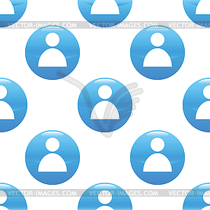 User sign pattern - vector image