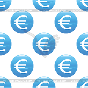 Euro sign pattern - vector EPS clipart