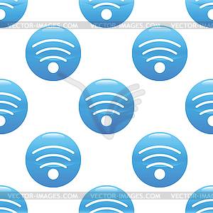 Wi-Fi sign pattern - vector clipart