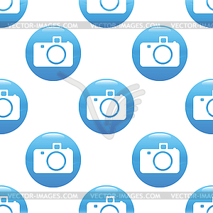 Camera sign pattern - vector clipart