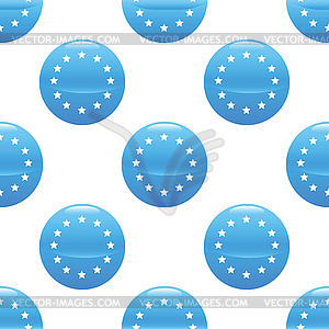 European union sign pattern - vector clip art