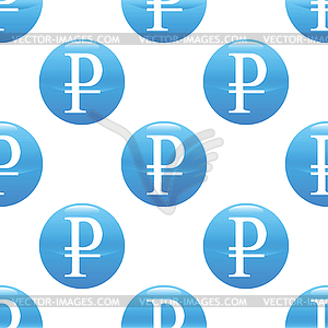 Ruble sign pattern - vector clipart