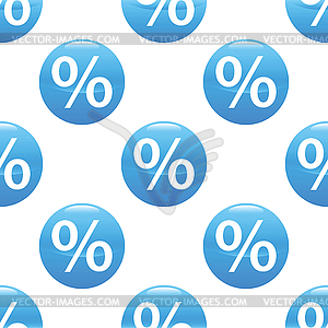 Percent sign pattern - vector clipart