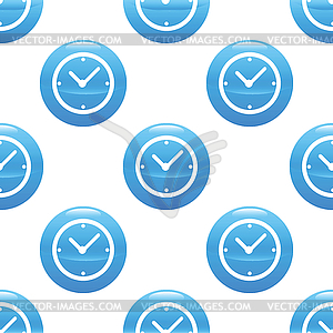 Clock sign pattern - vector image
