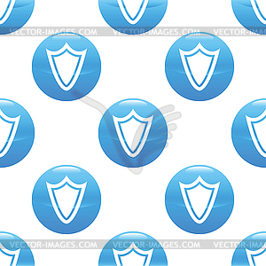 Shield sign pattern - vector clipart