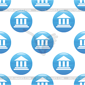 Classical building sign pattern - vector clipart