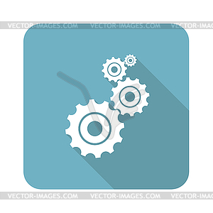 Gears icon - vector clipart