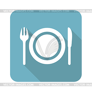 Dishware icon - vector image