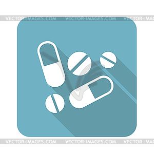 Drug icon - vector clip art