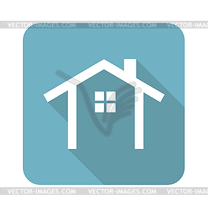 Простой значок дом - изображение в векторном формате