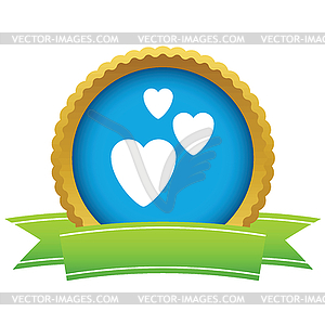 Hearts icon - vector image