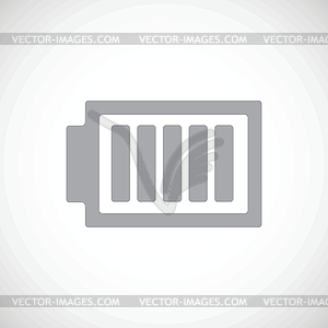 Battery icon - vector clip art