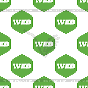 WEB pattern - vector clip art