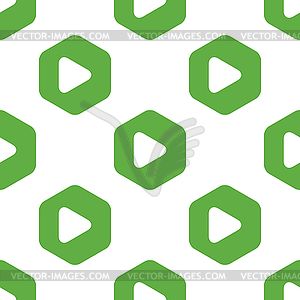 Play button pattern - vector clipart / vector image