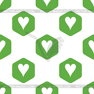 Hearts symbol pattern - vector clip art