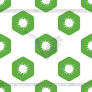 Starburst sign pattern - vector clipart