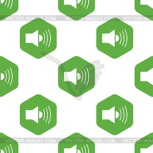 Loudspeaker pattern - royalty-free vector clipart