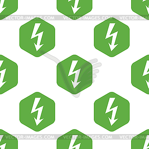 Lightning pattern - vector clip art