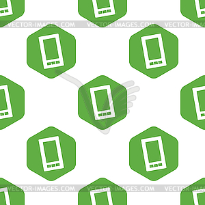 Smartphone pattern - vector image