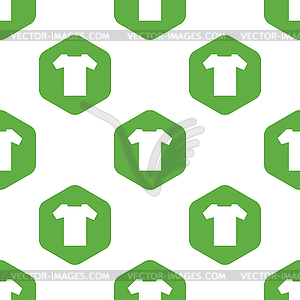 T-shirt pattern - vector clip art
