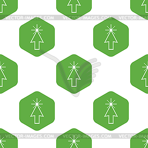 Arrow cursor pattern - vector image