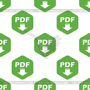 Pdf download pattern - vector clipart
