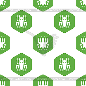 Spider pattern - vector clip art