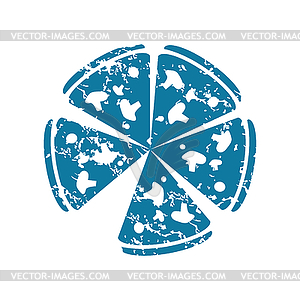 Пицца значок - изображение в векторе / векторный клипарт
