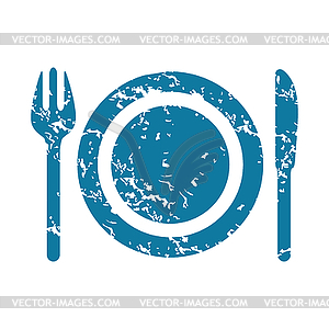 Dishware icon - vector clipart