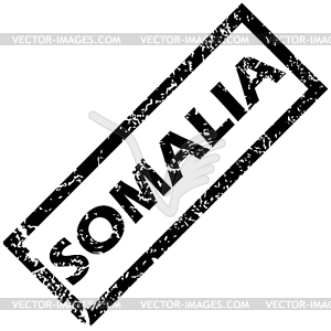 SOMALIA stamp - vector image