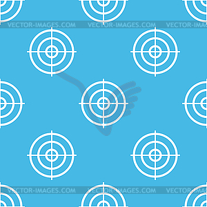 Blue aim pattern - vector image