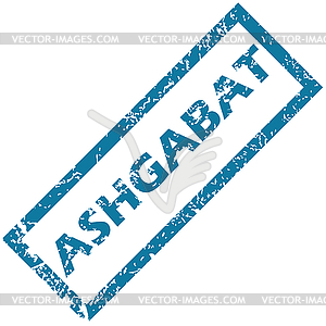 Ashgabat rubber stamp - vector image