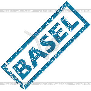 Basel rubber stamp - vector clipart