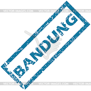 Bandung rubber stamp - vector image