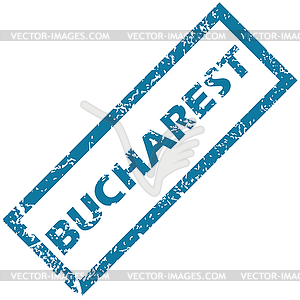 Bucharest rubber stamp - vector clip art