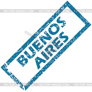 Buenos Aires rubber stamp - vector image