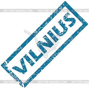 Vilnius rubber stamp - vector clip art