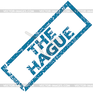 Hague rubber stamp - vector image