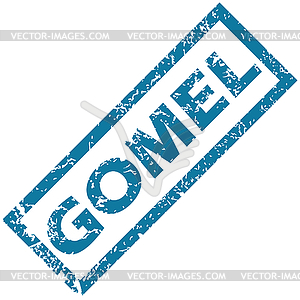 Gomel rubber stamp - vector image