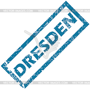 Dresden rubber stamp - vector image