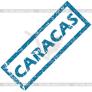 Caracas rubber stamp - vector clipart